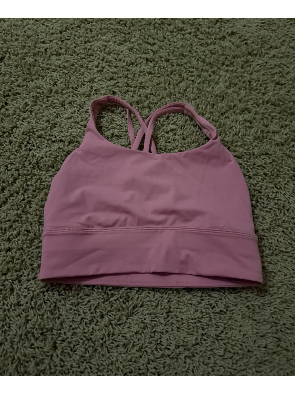 lululemon pink sports bra